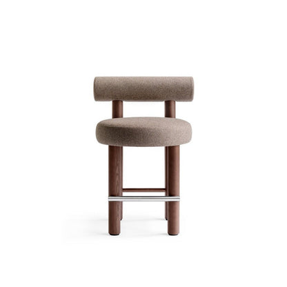 Low Bar Stool with backrest GROPIUS CS2 - UKRAINIAN PRODUCT DESIGN