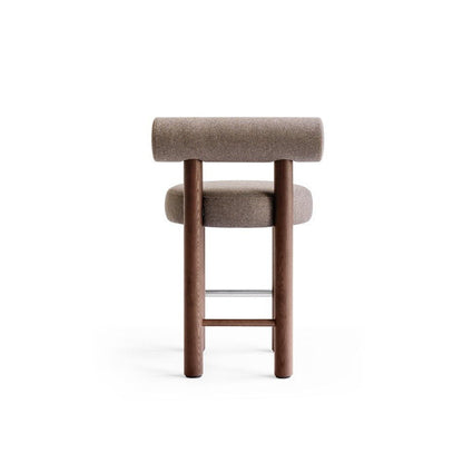Low Bar Stool with backrest GROPIUS CS2 - UKRAINIAN PRODUCT DESIGN