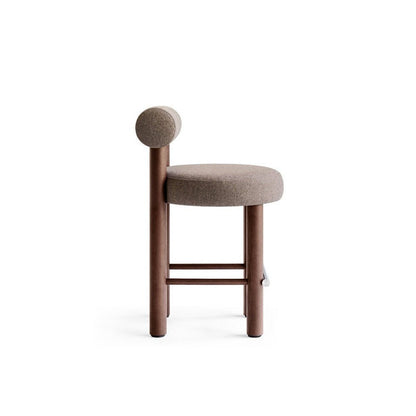 Low Bar Stool with backrest GROPIUS CS2 - UKRAINIAN PRODUCT DESIGN