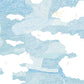 RGB wallpapers SWALOWS AND CLOUDS - UKRAINIAN PRODUCT DESIGN