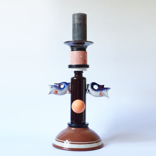 Upcycled sculpture 1 SUPREMATIC OBJECTS - UKRAINIAN PRODUCT DESIGN