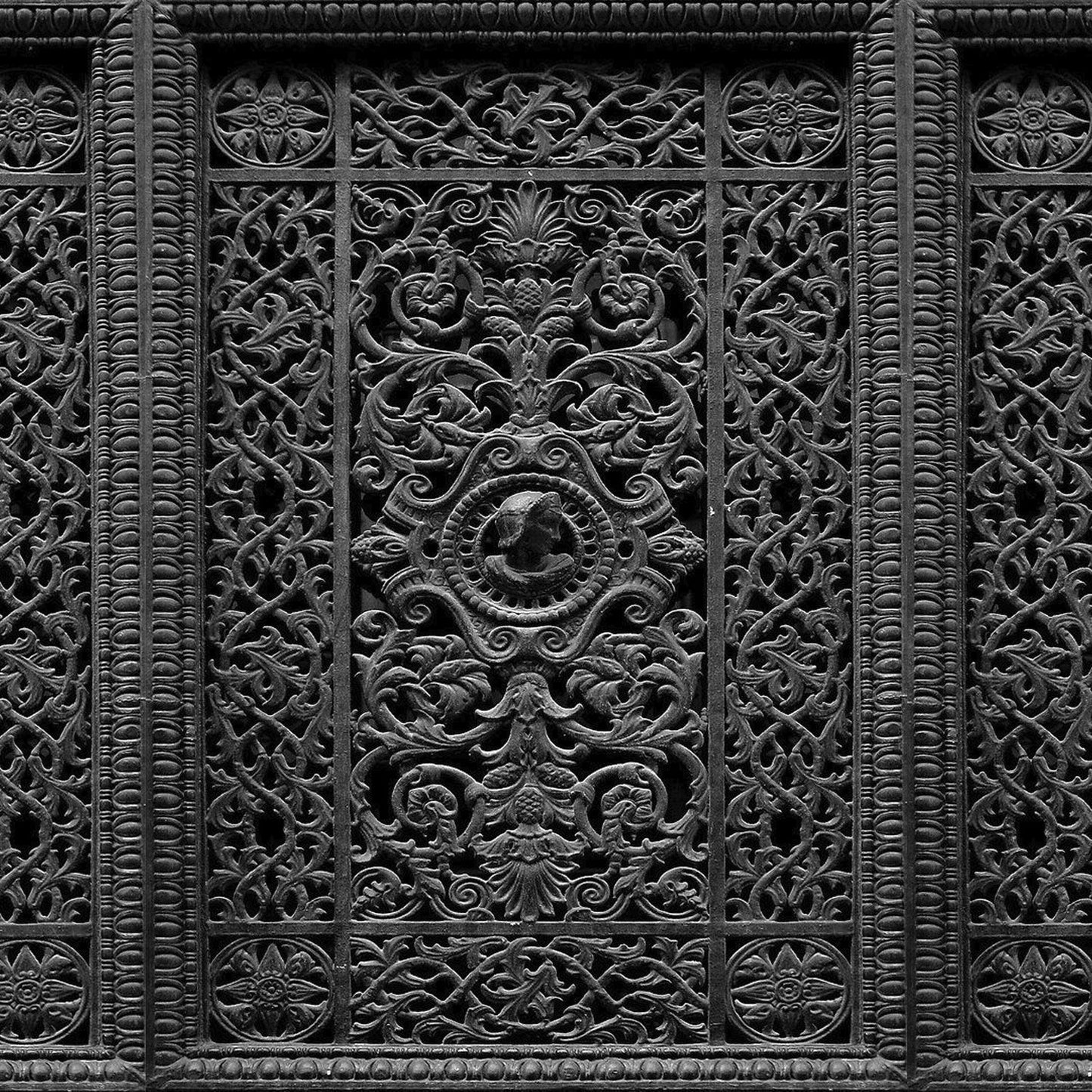 Wallpapers bathroom Cast iron gate - UKRAINIAN PRODUCT DESIGN