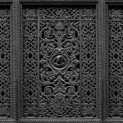 Wallpapers bathroom Cast iron gate - UKRAINIAN PRODUCT DESIGN